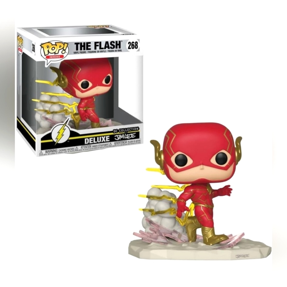 New Funko Pop! Deluxe DC Collection by Jim Lee The Flash #268